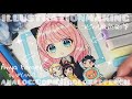 【アナログ】SPY×FAMILY アーニャ描いてみた🎀【Drawing with Copic￤イラストメイキング】