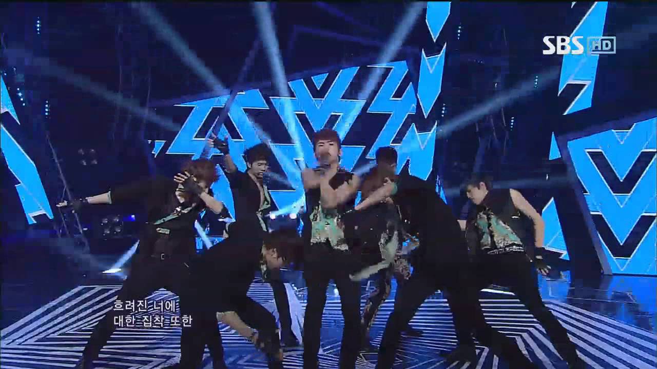 INFINITE [Chaser] @SBS Inkigayo Популярная песня 20120527