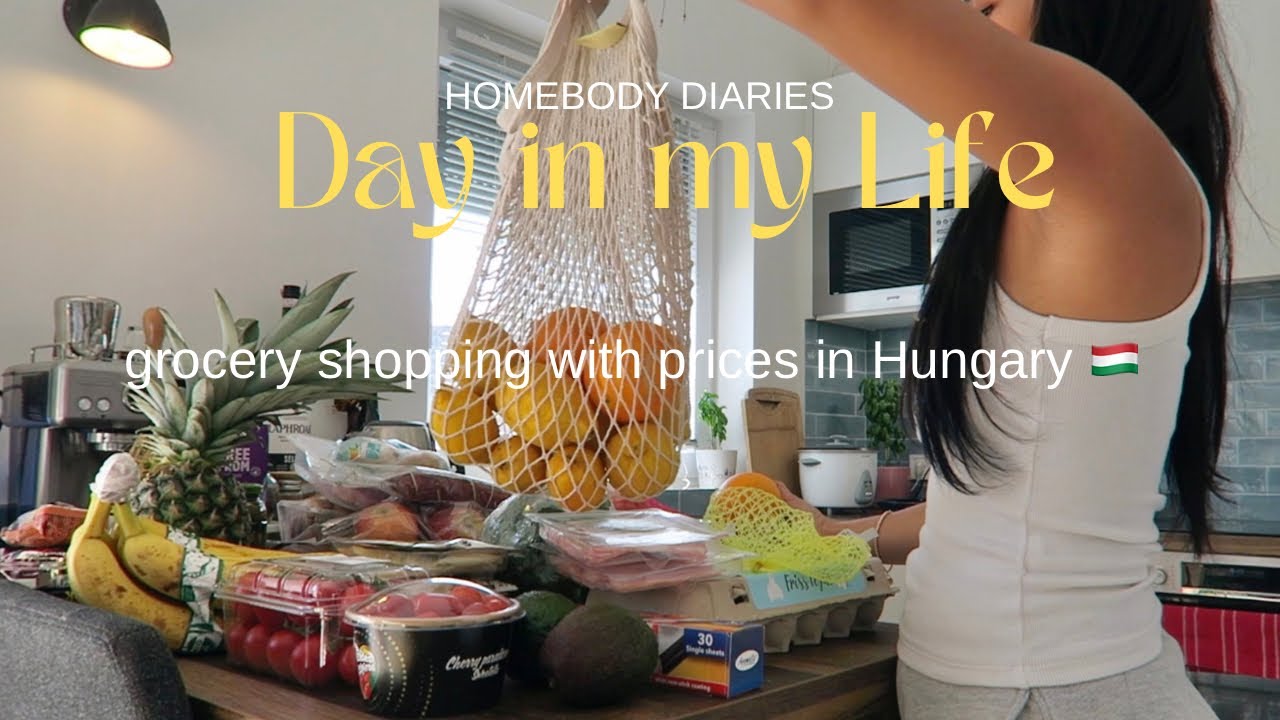 Day in my Life | $70 Grocery Haul , Grocery Shopping with prices in Hungary