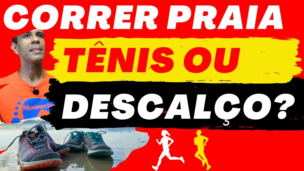 correr na praia de tenis