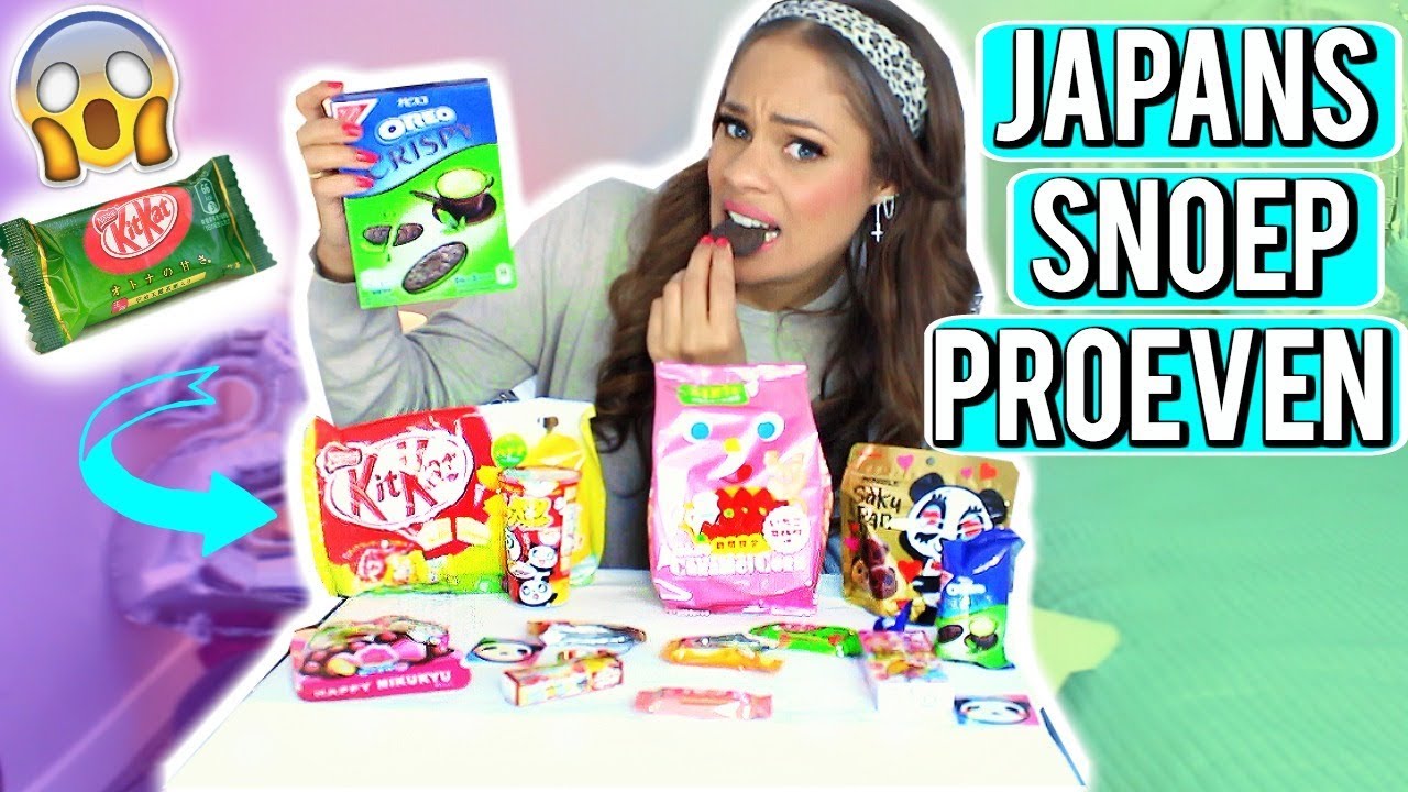 JAPANS SNOEP PROEVEN || Denise Anna