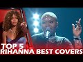 TOP 5 RIHANNA COVERS ON THE VOICE | BEST AUDITIONS