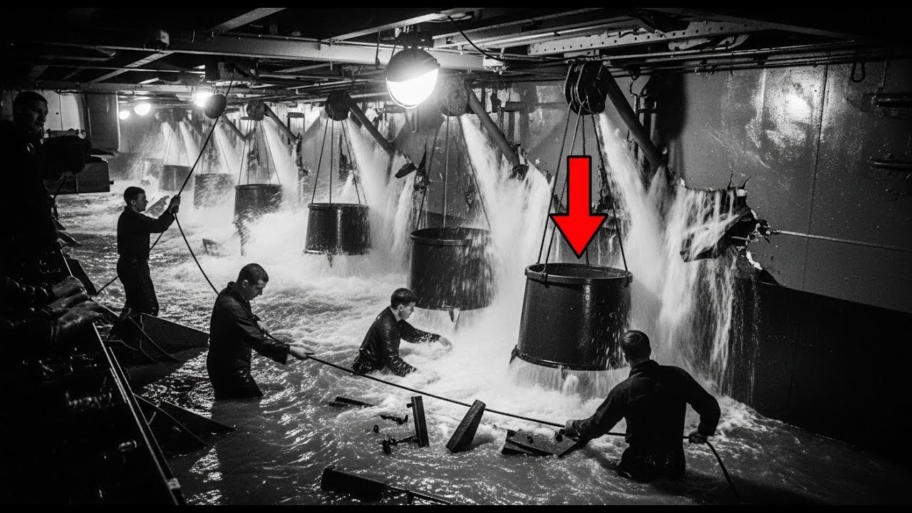 How One Sailor's 'Stupid' Bucket Idea Saved Aircraft Carrier From Sinking After Kamikaze Hit