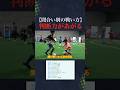 【判断力UP】相手との間合いを見て、それぞれの戦い方を徹底解説！ #サッカー #フットサル