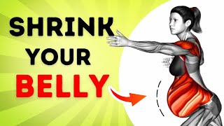 How to LOSE BELLY FAT in 7 days (Belly, waist & abs) ➜ 30 min STANDING Workout | 100% GUARANTEED