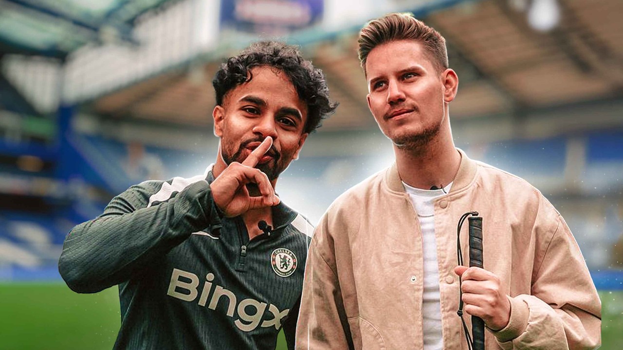 SURPRISING MY BLIND FRIEND WITH HIS FAVOURITE FOOTBALL TEAM!