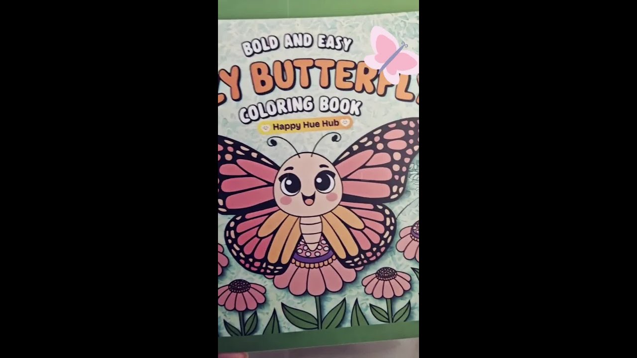 flipping through the prettiest coloring book pages 