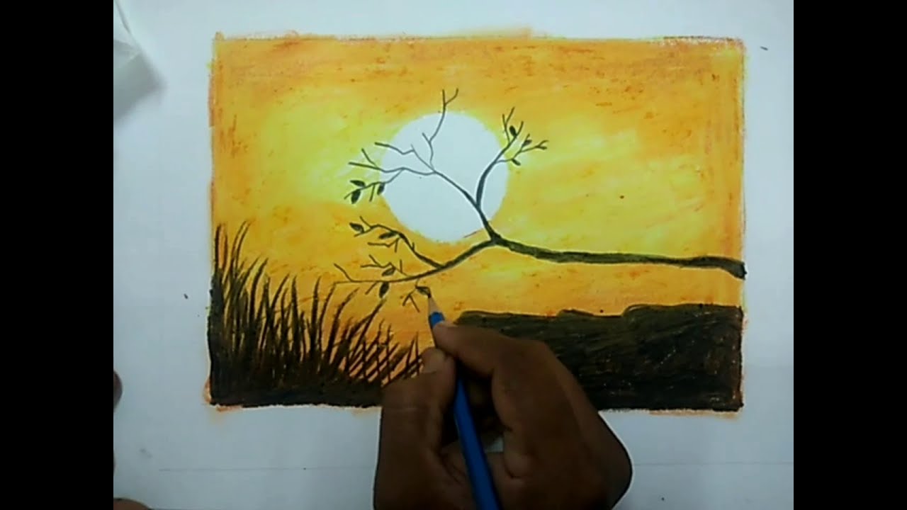 Oil Pastel Painting YouTube