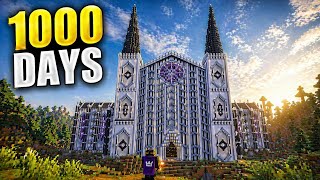 I Built the Most INSANE Cathedral in Minecraft Survival