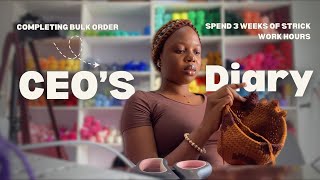 CEO’s diary #1 | I’m loosing my shop😪| 20pcs crochet hats to complete  screenshot 2