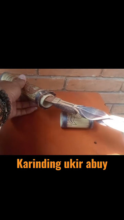seni karinding ukir yang indah