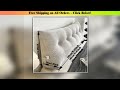 Bed Reading Pillow, Striped Backrest Cushion with Zipper, Lumbar Support Pillow for Sofa Sitting,