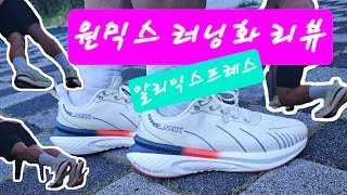 알리 러닝화 원믹스 리뷰