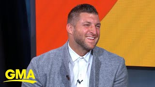 Tim Tebow talks 2 new books
