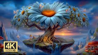 The Daisy Tree | Enchanted Forest | Magical Realm | Fairies Elves | Visual Poem | AI Short Film