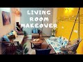 Extreme Living Room Makeover | Living Room Makeover without False Ceiling or Expensive woodwork |