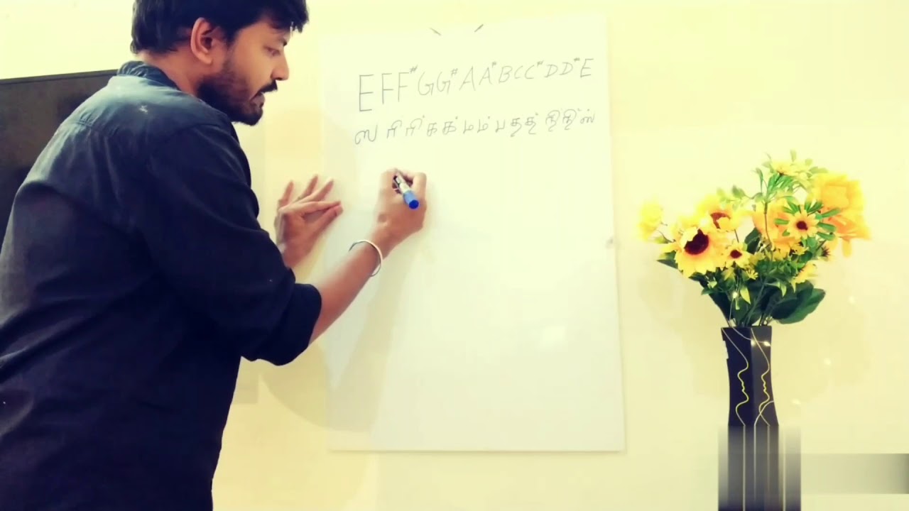 How to find / Identify Notes for Songs /Training/ Practice / By Converting Western to Carnatic Notes