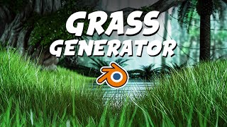 Add Animated Grass to Anything in Blender (Geometry Nodes | Download)