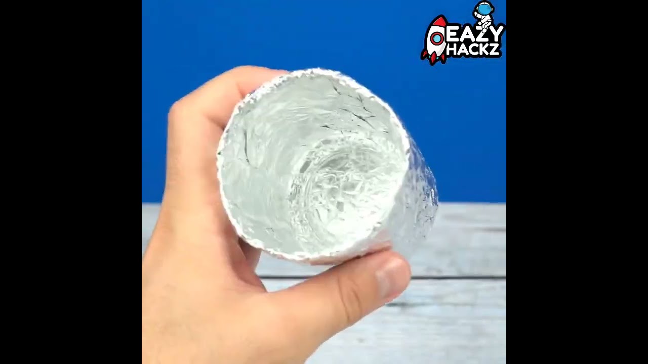 How to make Cup with Aluminum Foil Paper | Aluminum Paper Hacks | Aluminum Paper Hacks