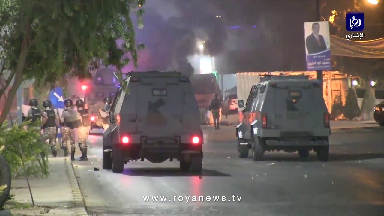 اعمال شغب في لواء الرمثا