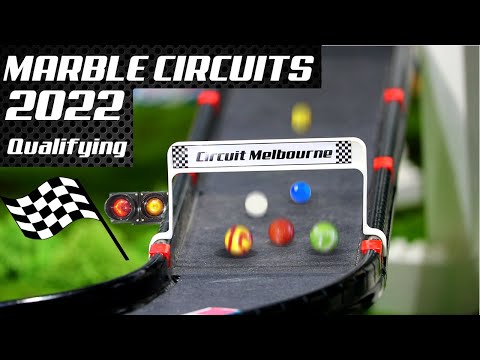 MARBLE CIRCUITS 2022 - Qualifying Australian GP -  by Fubeca's Marble Runs