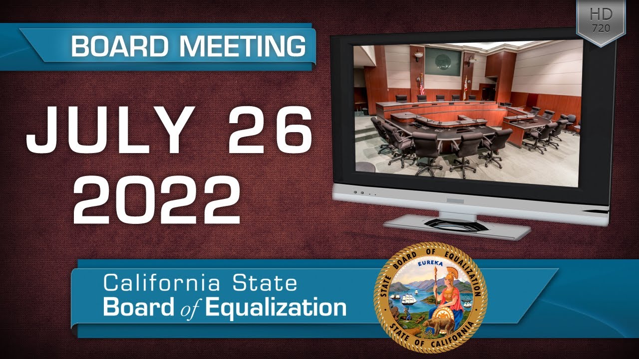 July 26, 2022 BOE Board Meeting