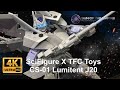 SciFigure X TFC Toys Craft Series CS-01 Lumitent J20 Black Flash 神機工業變形機甲殲-20戰鬥機 黑閃Q.Review 221