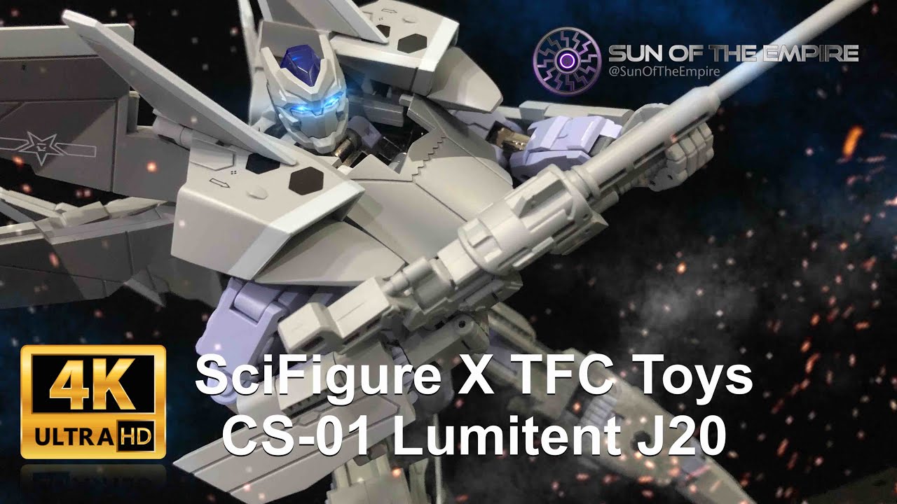 SciFigure X TFC Toys Craft Series CS-01 Lumitent J20 Black Flash 