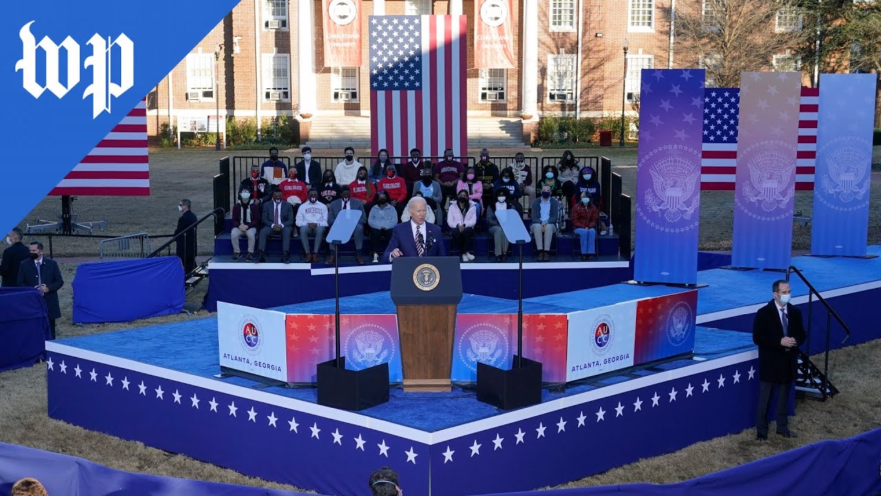 Watch Biden’s full speech on voting rights