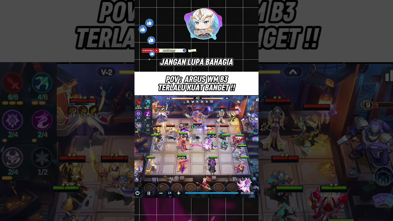 ARGUS WM B3 TERLALU KUAT BANGET !! 