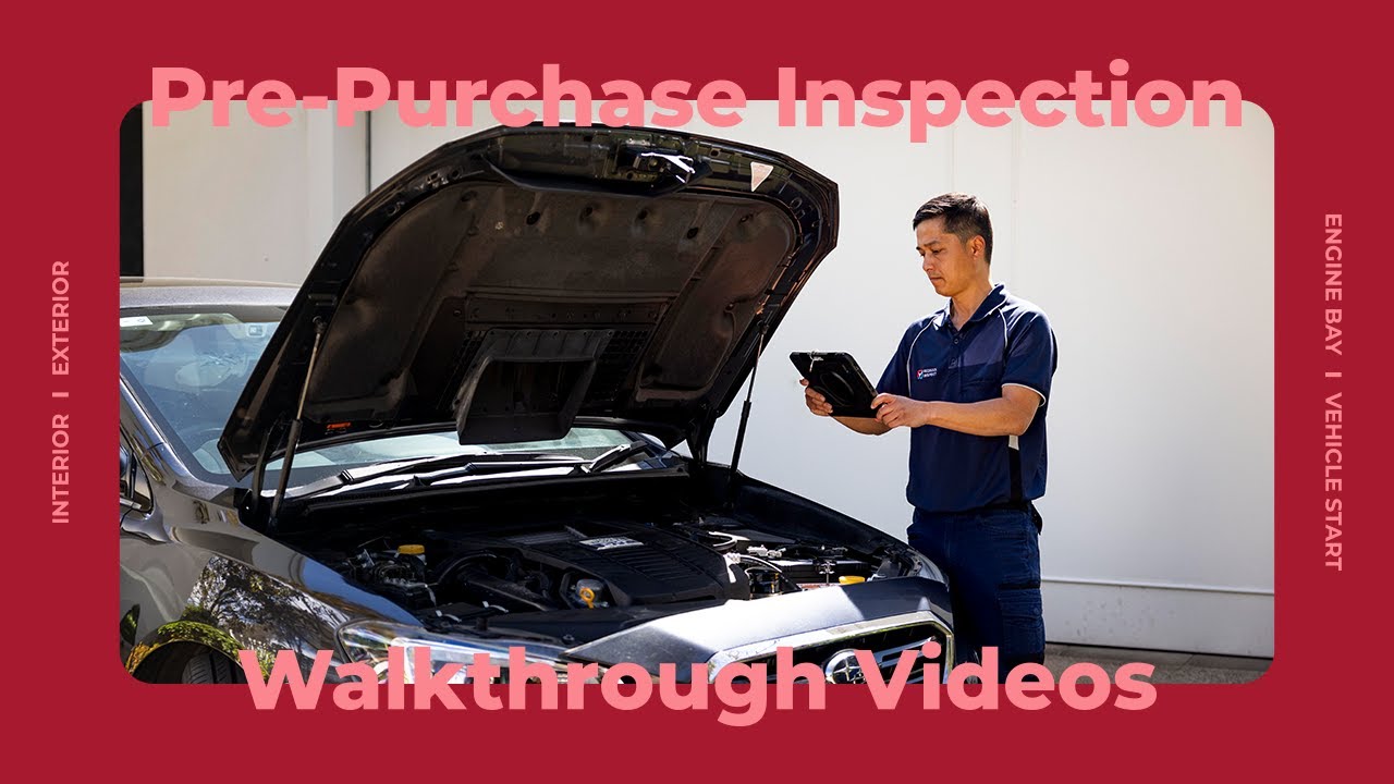 Used car pre-purchase inspection video walkthroughs | RedBook Inspect