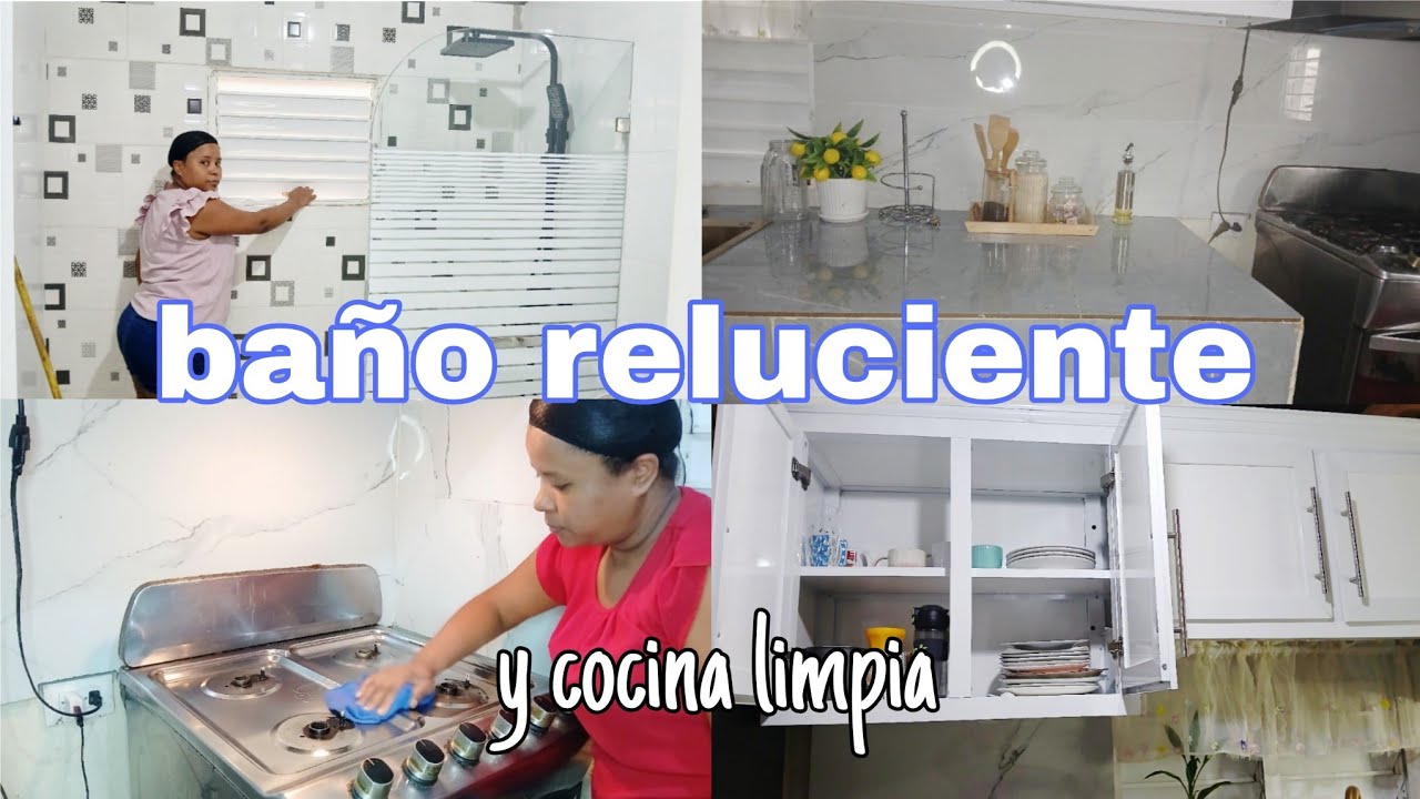 Limpie mi baño en 10 minutos ⏰️ solo uso esto