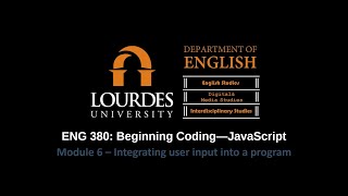 Celebrity DMS 380JS: Module 6--Integrating user input into a program Profile