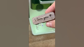 xTool F1 adding a touch of personality to this keychain phone stand #xtoolf1 #xtool #xtoollaser