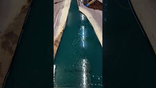 🌈It takes three days to create an artistic dining table.#diningtable #resin #shorts #trending #fyp 