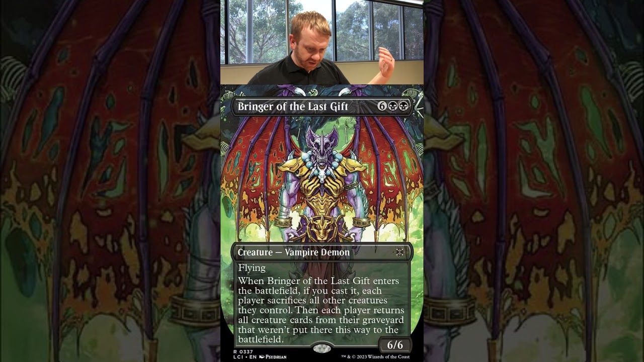 ⚫Bringer of the Last Gift allows just the right amount of cheating — MTG Lost Caverns of Ixalan