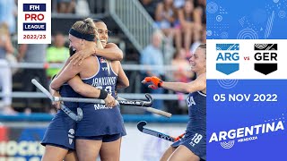 FIH Hockey Pro League 2022-23: Argentina vs Germany (Women, Game 1) - Highlights