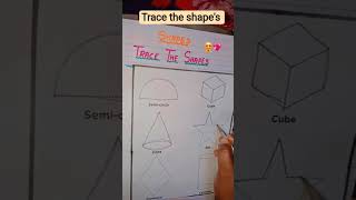 trace the shapes for toddlers and keep subscribing for more ππ