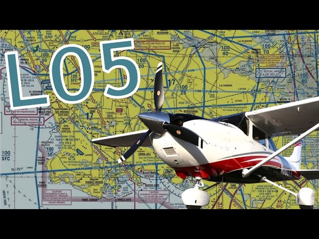 Flying to Kern Valley Airport L05 Cessna 182.  Full video.