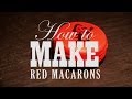 Chinese New Year - How to Make Yauatcha&#39;s Red Mandarin Macarons