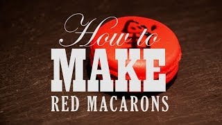 Chinese New Year - How to Make Yauatchas Red Mandarin Macarons