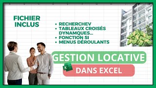 Gestion locative dans Excel : TUTO COMPLET screenshot 4