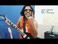 Heavy Metal Rhythm Guitar Riff at 160 BPM