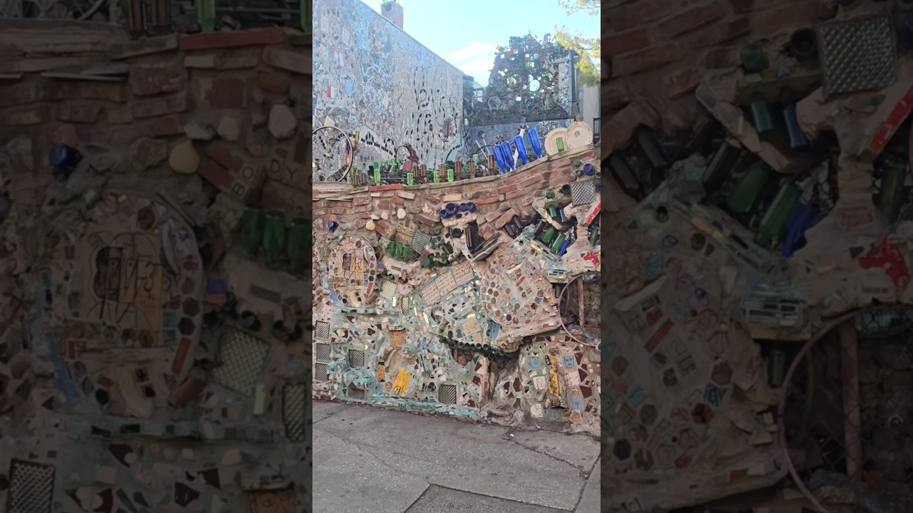 Philadelphia's Magic Gardens, focuses on making Mosaics and Murals as a form of therapy.