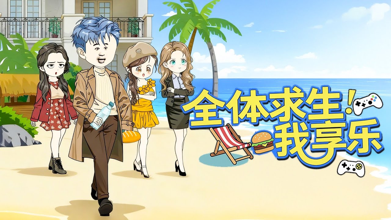 【一口氣看完】墜機荒島，我覺醒造物神技！物資無限，美女總裁投懷，這荒島，我就是規則！#动态漫画 #沙雕動漫