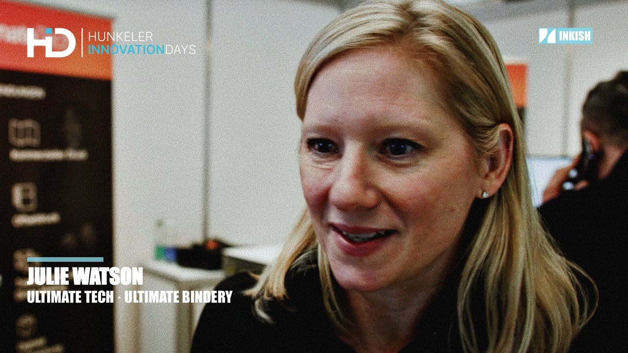 Julie Watson · CEO · Ultimate Bindery · Ultimate Tech · Hunkeler Innovationdays 2025 · 
