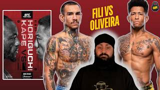 UFC Vegas 119: Fili vs Oliveira Breakdown, Prediction, & Pick