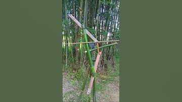 The Incredible Bamboo Craft Slingshot  #Bamboo  Slingshot