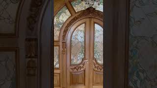Arch Arched Doors Interior Wooden Door Wooden Parion Wood Carving