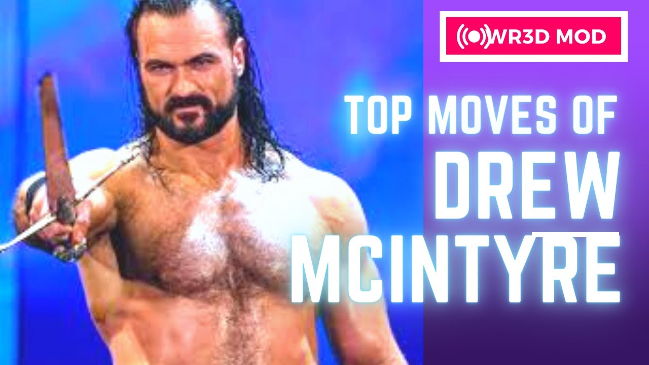 Wr3d| Top moves of Drew McIntyre| wr3d 2k22 mod| Game.